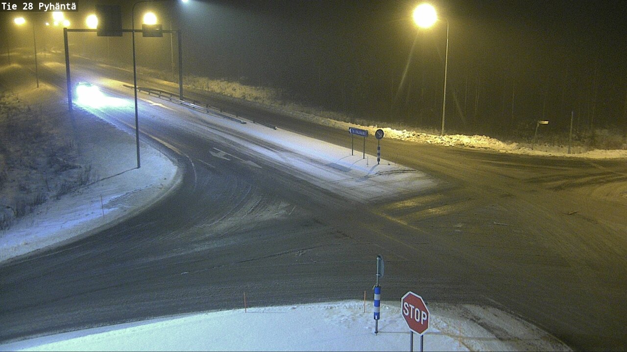 Kelikamerat Kuva Tie 28 Pyhäntä, Pyhäntä, Pohjois-Pohjanmaa