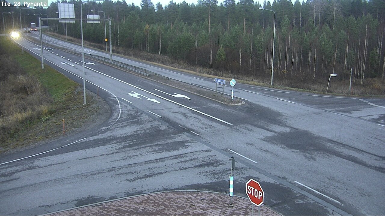 Kelikamerat Kuva Tie 28 Pyhäntä, Pyhäntä, Pohjois-Pohjanmaa