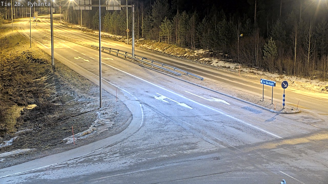 Kelikamerat Kuva Tie 28 Pyhäntä, Pyhäntä, Pohjois-Pohjanmaa