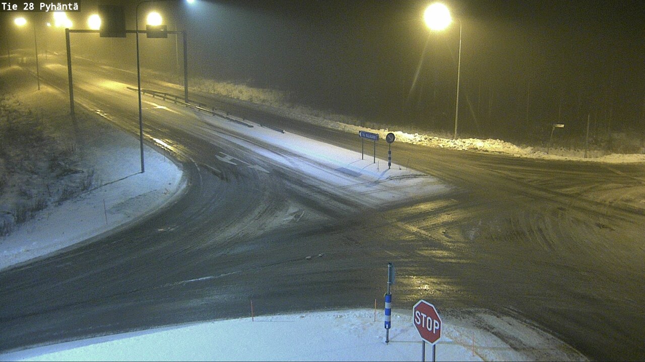 Kelikamerat Kuva Tie 28 Pyhäntä, Pyhäntä, Pohjois-Pohjanmaa