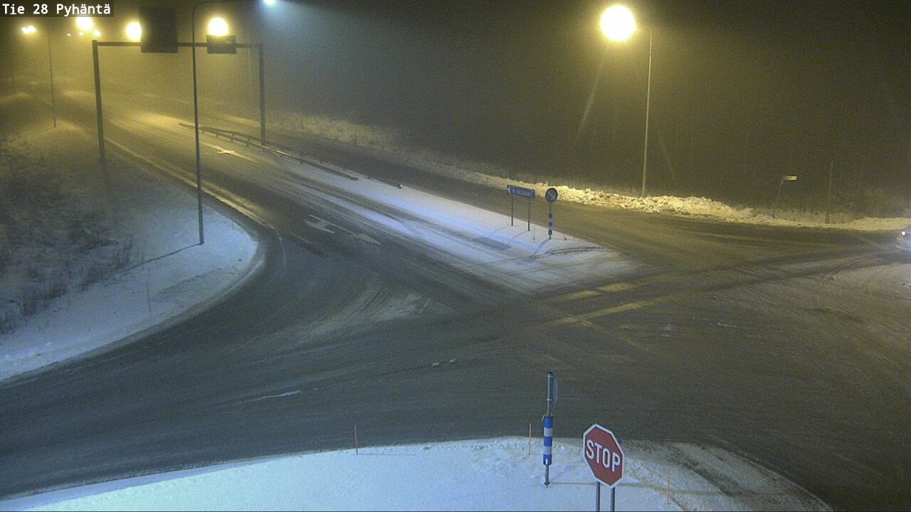 Kelikamerat Kuva Tie 28 Pyhäntä, Pyhäntä, Pohjois-Pohjanmaa