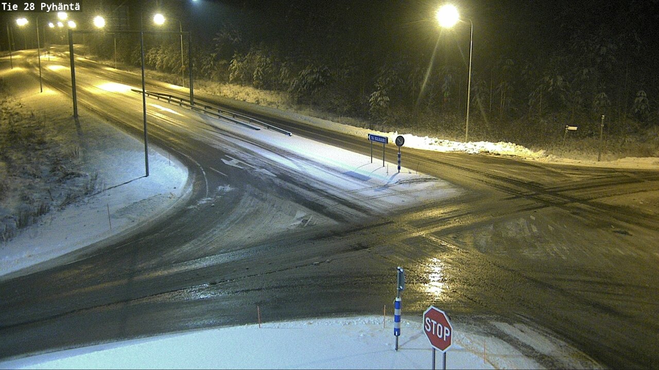 Kelikamerat Kuva Tie 28 Pyhäntä, Pyhäntä, Pohjois-Pohjanmaa