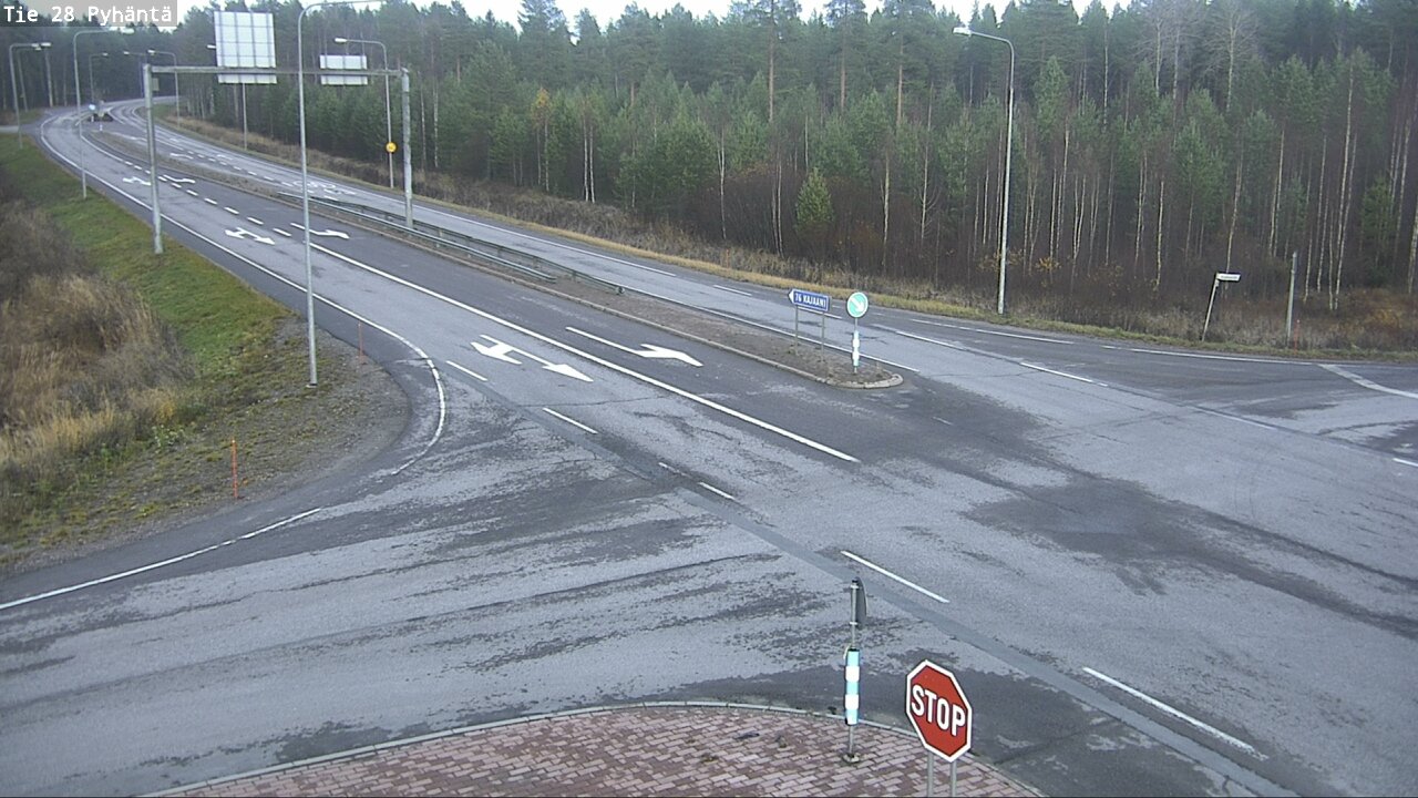 Kelikamerat Kuva Tie 28 Pyhäntä, Pyhäntä, Pohjois-Pohjanmaa