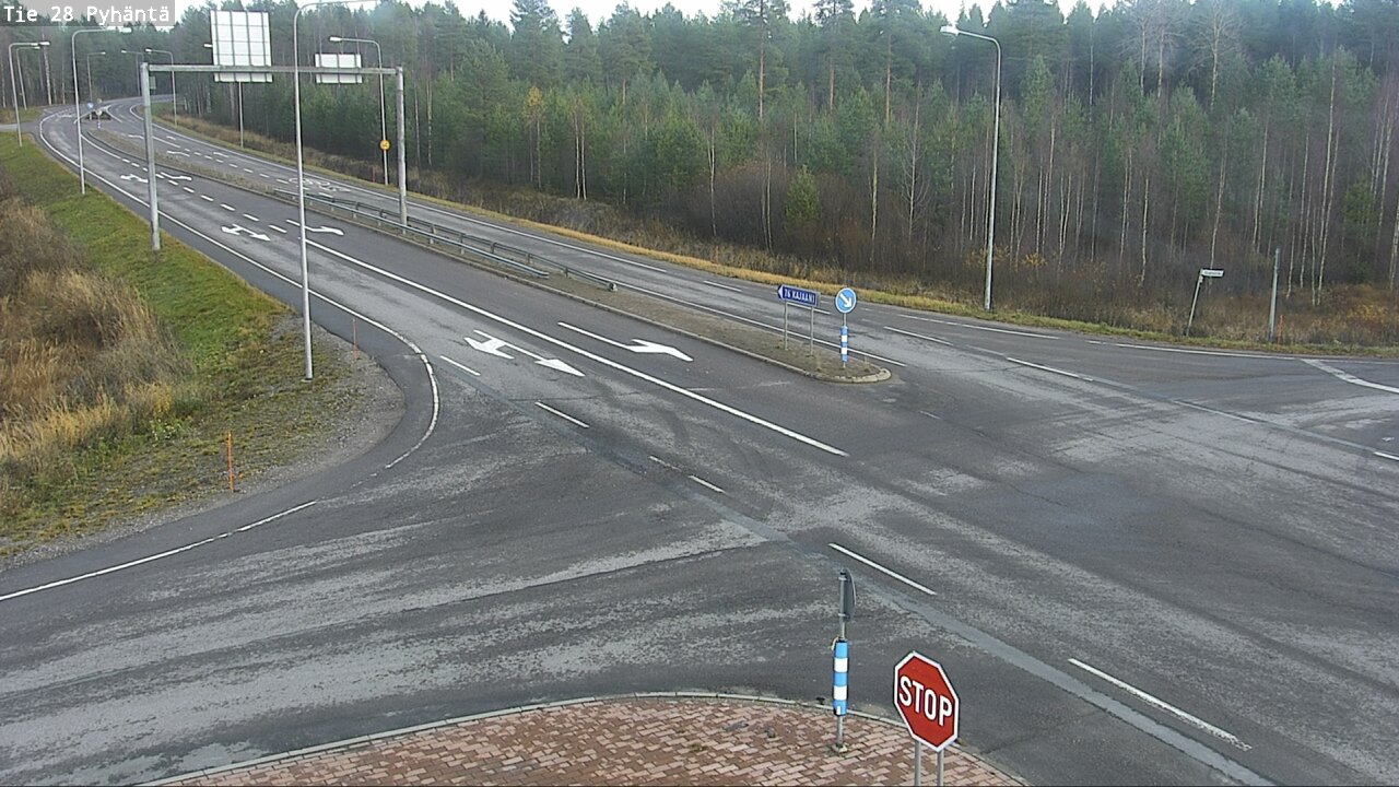 Kelikamerat Kuva Tie 28 Pyhäntä, Pyhäntä, Pohjois-Pohjanmaa