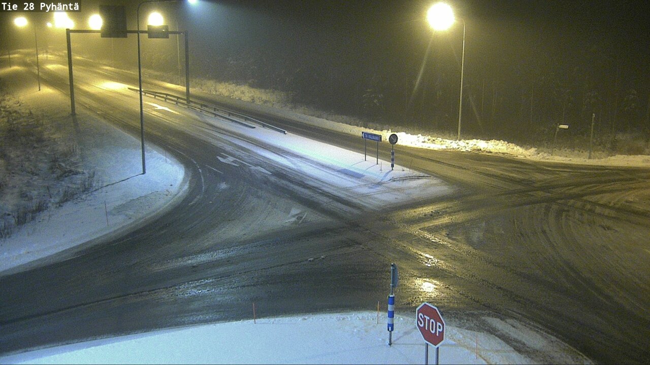 Kelikamerat Kuva Tie 28 Pyhäntä, Pyhäntä, Pohjois-Pohjanmaa