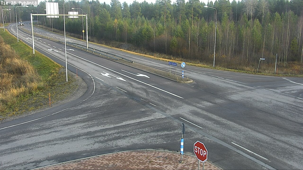 Kelikamerat Kuva Tie 28 Pyhäntä, Pyhäntä, Pohjois-Pohjanmaa