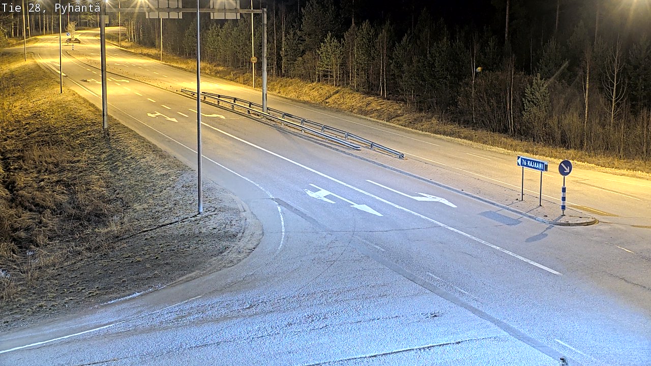 Kelikamerat Kuva Tie 28 Pyhäntä, Pyhäntä, Pohjois-Pohjanmaa