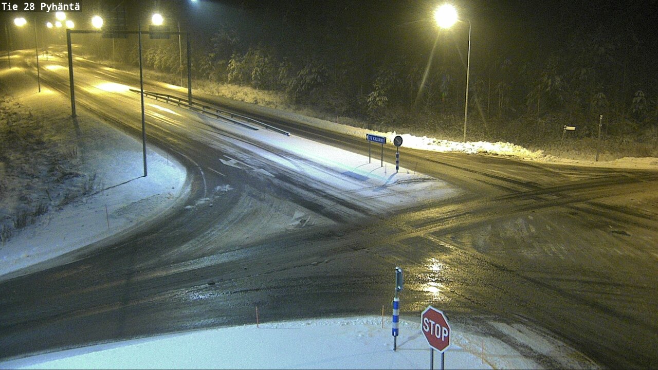 Kelikamerat Kuva Tie 28 Pyhäntä, Pyhäntä, Pohjois-Pohjanmaa