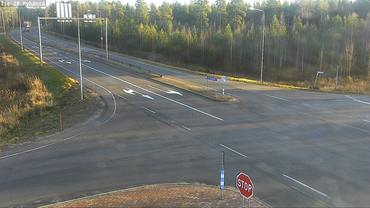 Kelikamerat Kuva Tie 28 Pyhäntä, Pyhäntä, Pohjois-Pohjanmaa