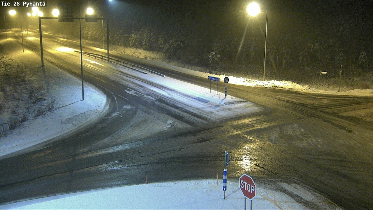 Kelikamerat Kuva Tie 28 Pyhäntä, Pyhäntä, Pohjois-Pohjanmaa