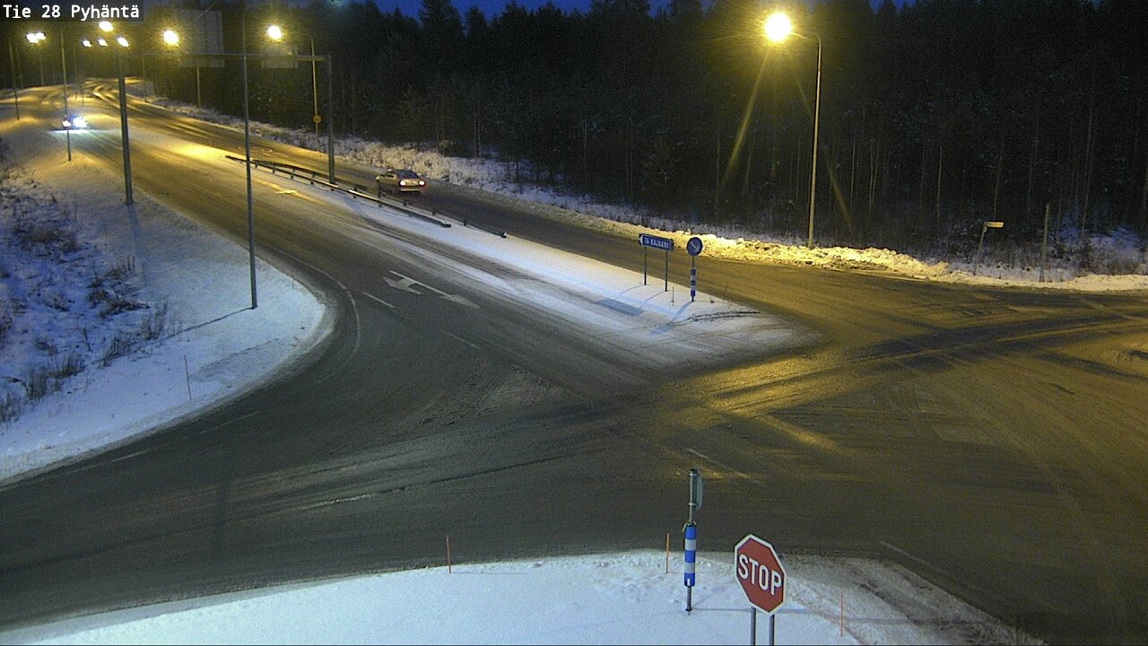 Kelikamerat Kuva Tie 28 Pyhäntä, Pyhäntä, Pohjois-Pohjanmaa
