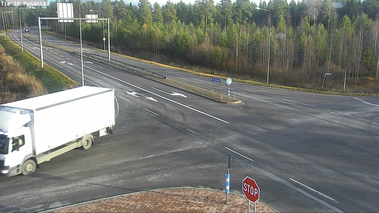 Kelikamerat Kuva Tie 28 Pyhäntä, Pyhäntä, Pohjois-Pohjanmaa