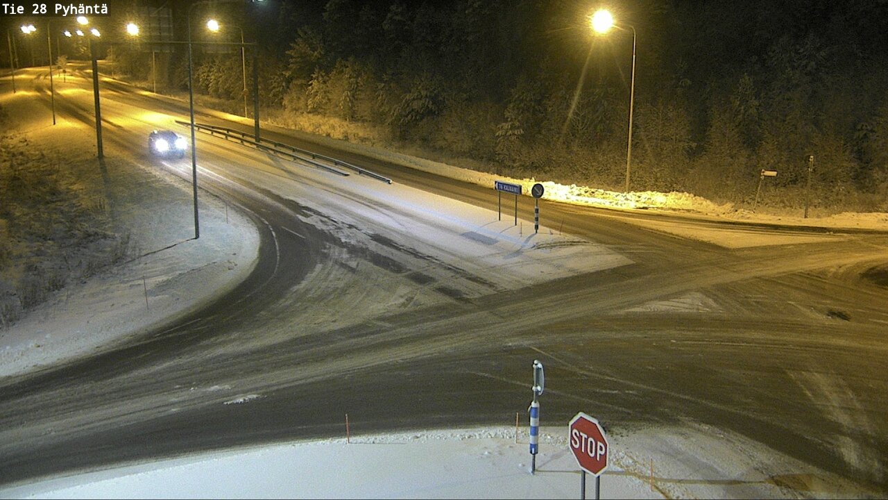 Kelikamerat Kuva Tie 28 Pyhäntä, Pyhäntä, Pohjois-Pohjanmaa
