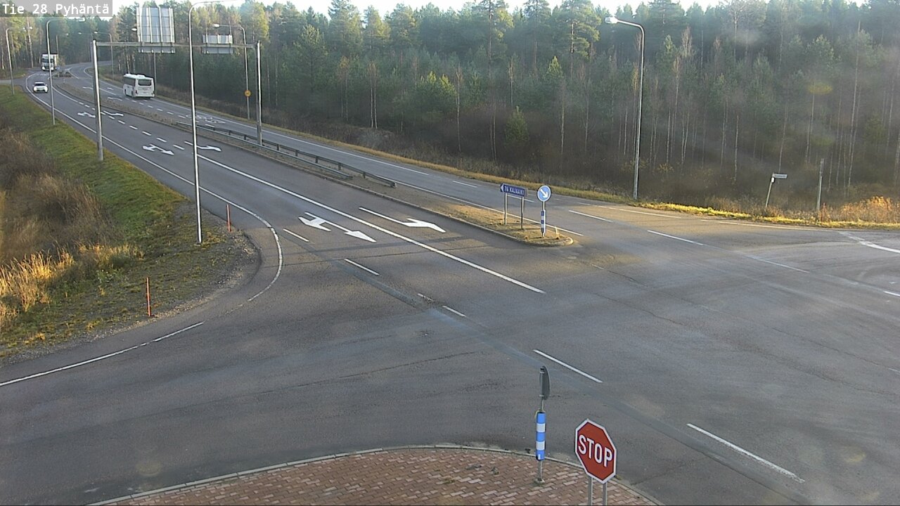 Kelikamerat Kuva Tie 28 Pyhäntä, Pyhäntä, Pohjois-Pohjanmaa