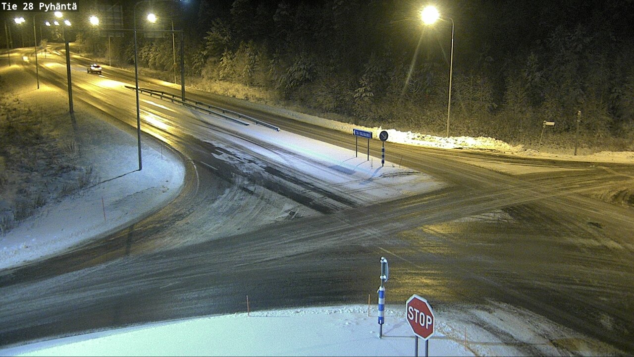 Kelikamerat Kuva Tie 28 Pyhäntä, Pyhäntä, Pohjois-Pohjanmaa