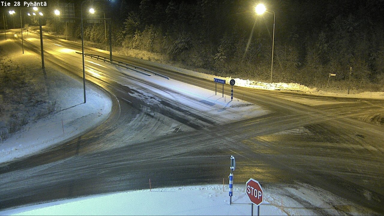 Kelikamerat Kuva Tie 28 Pyhäntä, Pyhäntä, Pohjois-Pohjanmaa