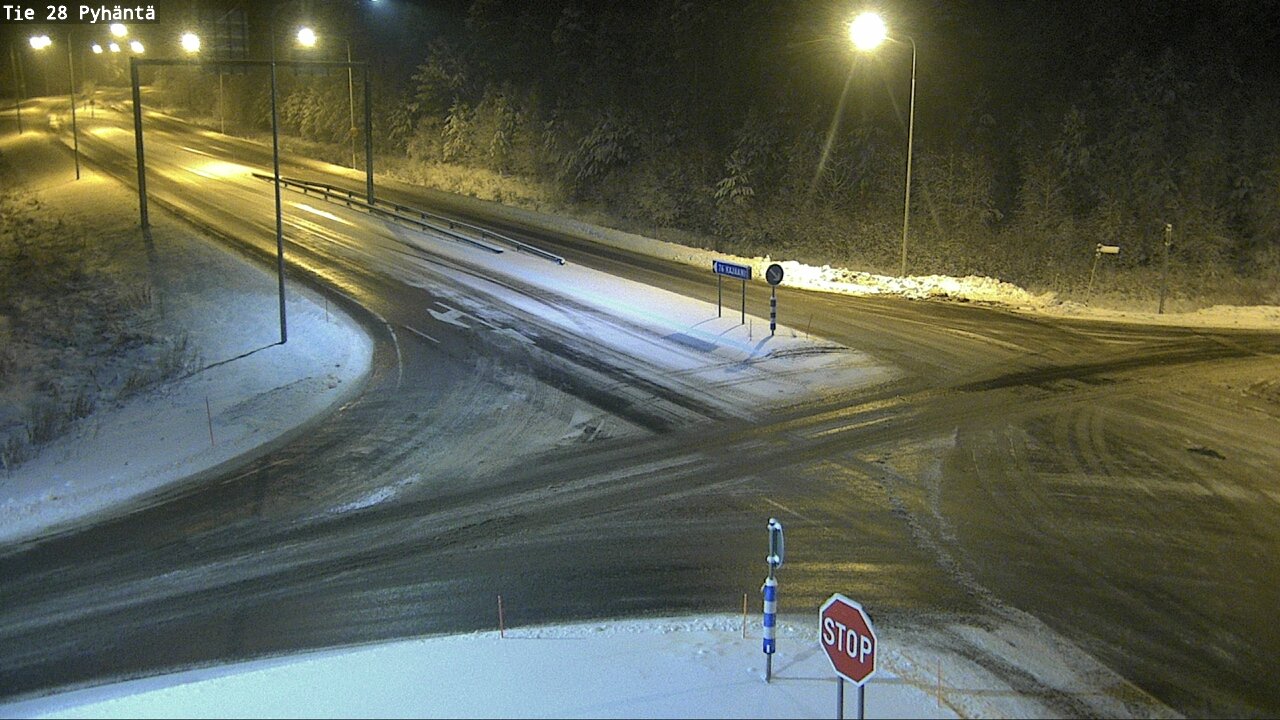 Kelikamerat Kuva Tie 28 Pyhäntä, Pyhäntä, Pohjois-Pohjanmaa