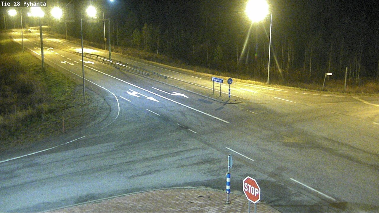 Kelikamerat Kuva Tie 28 Pyhäntä, Pyhäntä, Pohjois-Pohjanmaa