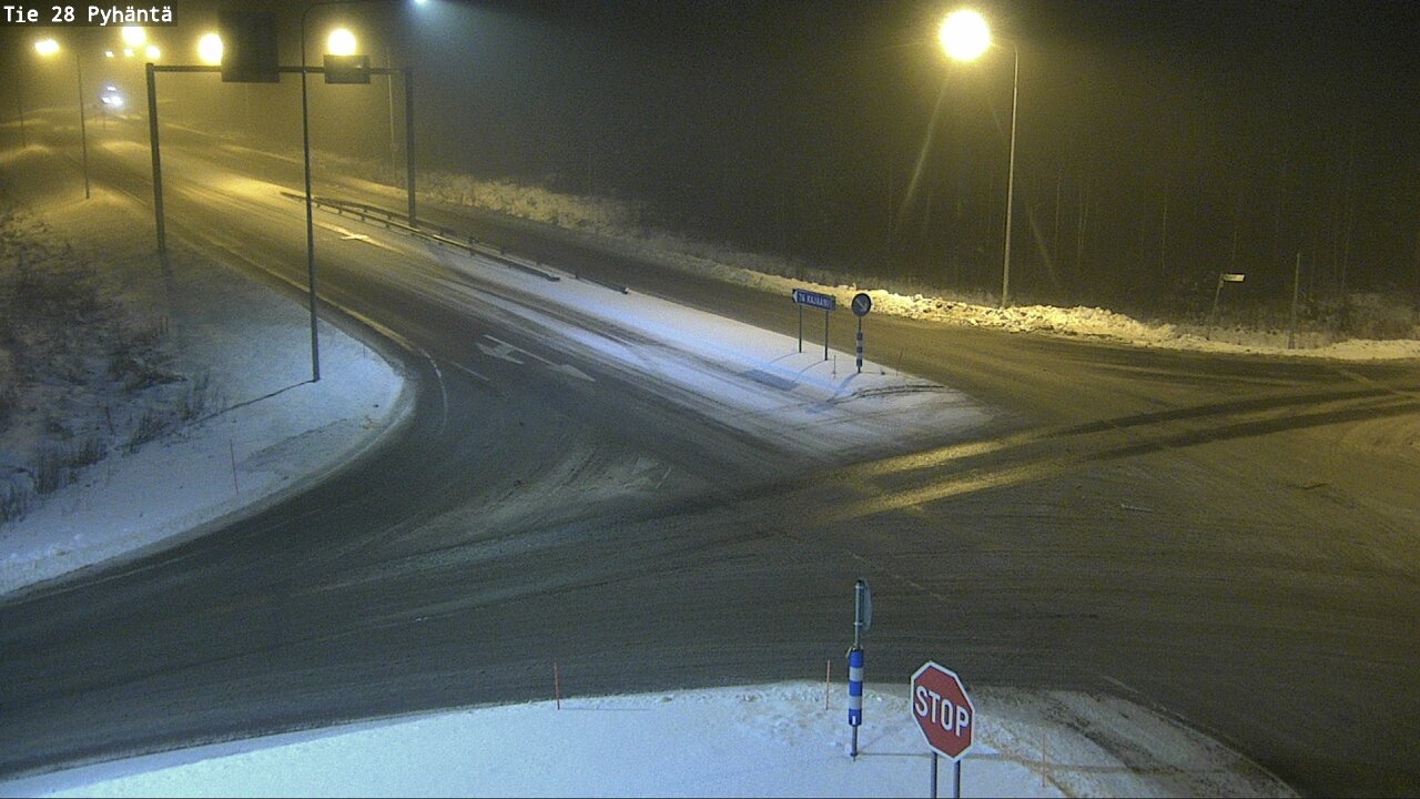 Kelikamerat Kuva Tie 28 Pyhäntä, Pyhäntä, Pohjois-Pohjanmaa