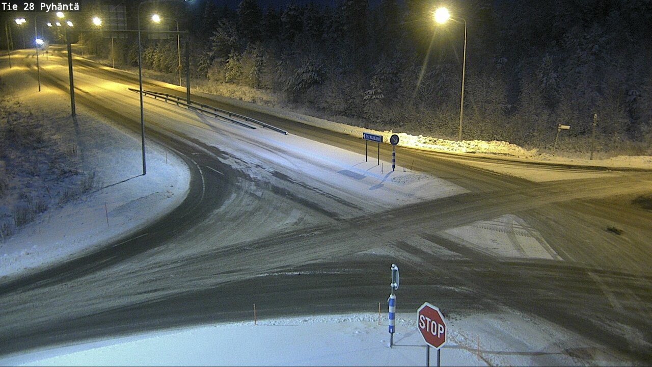 Kelikamerat Kuva Tie 28 Pyhäntä, Pyhäntä, Pohjois-Pohjanmaa