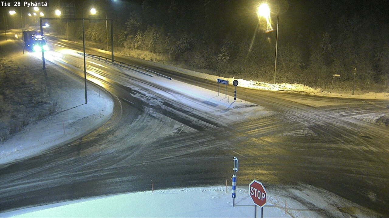 Kelikamerat Kuva Tie 28 Pyhäntä, Pyhäntä, Pohjois-Pohjanmaa