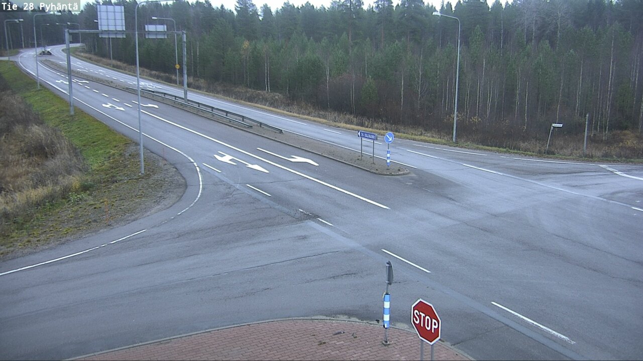 Kelikamerat Kuva Tie 28 Pyhäntä, Pyhäntä, Pohjois-Pohjanmaa