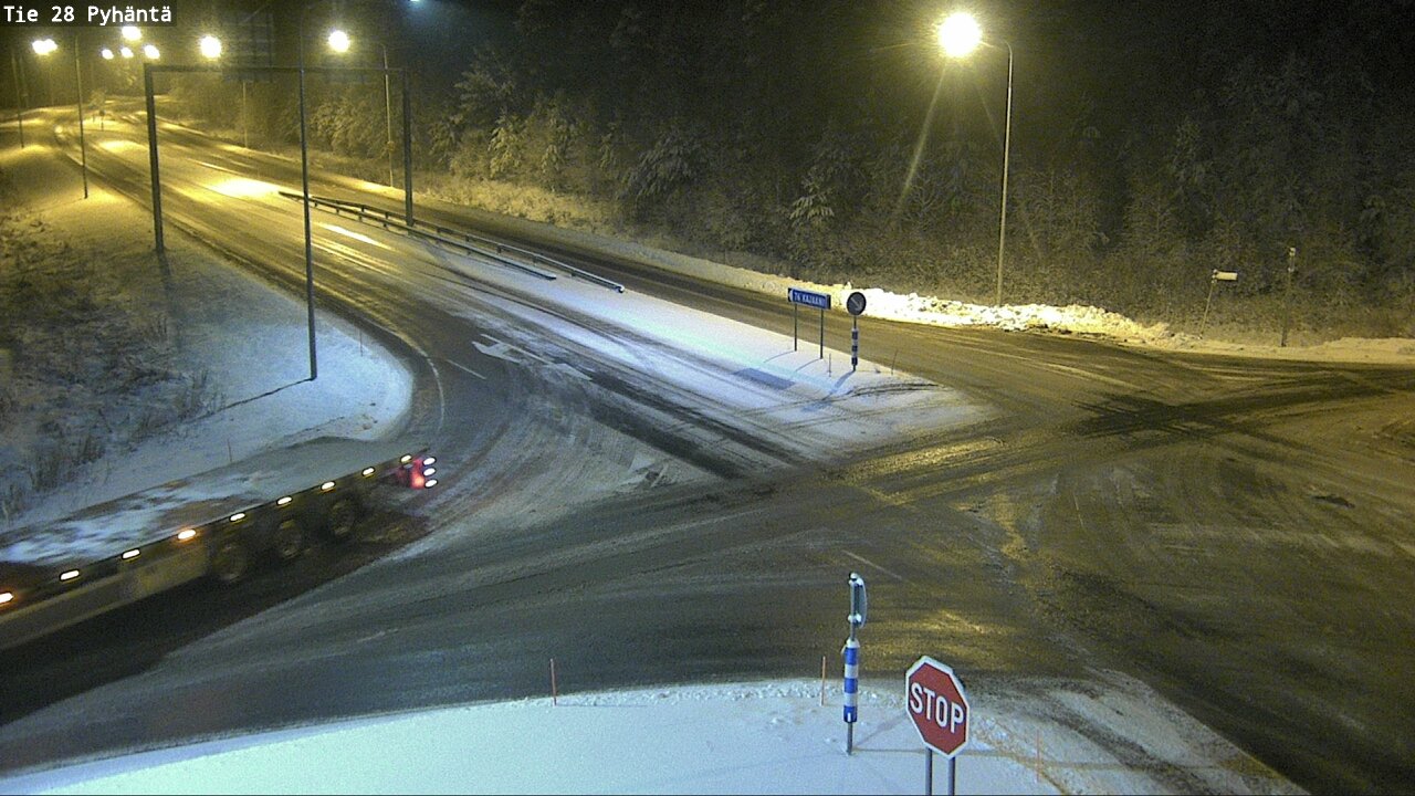 Kelikamerat Kuva Tie 28 Pyhäntä, Pyhäntä, Pohjois-Pohjanmaa