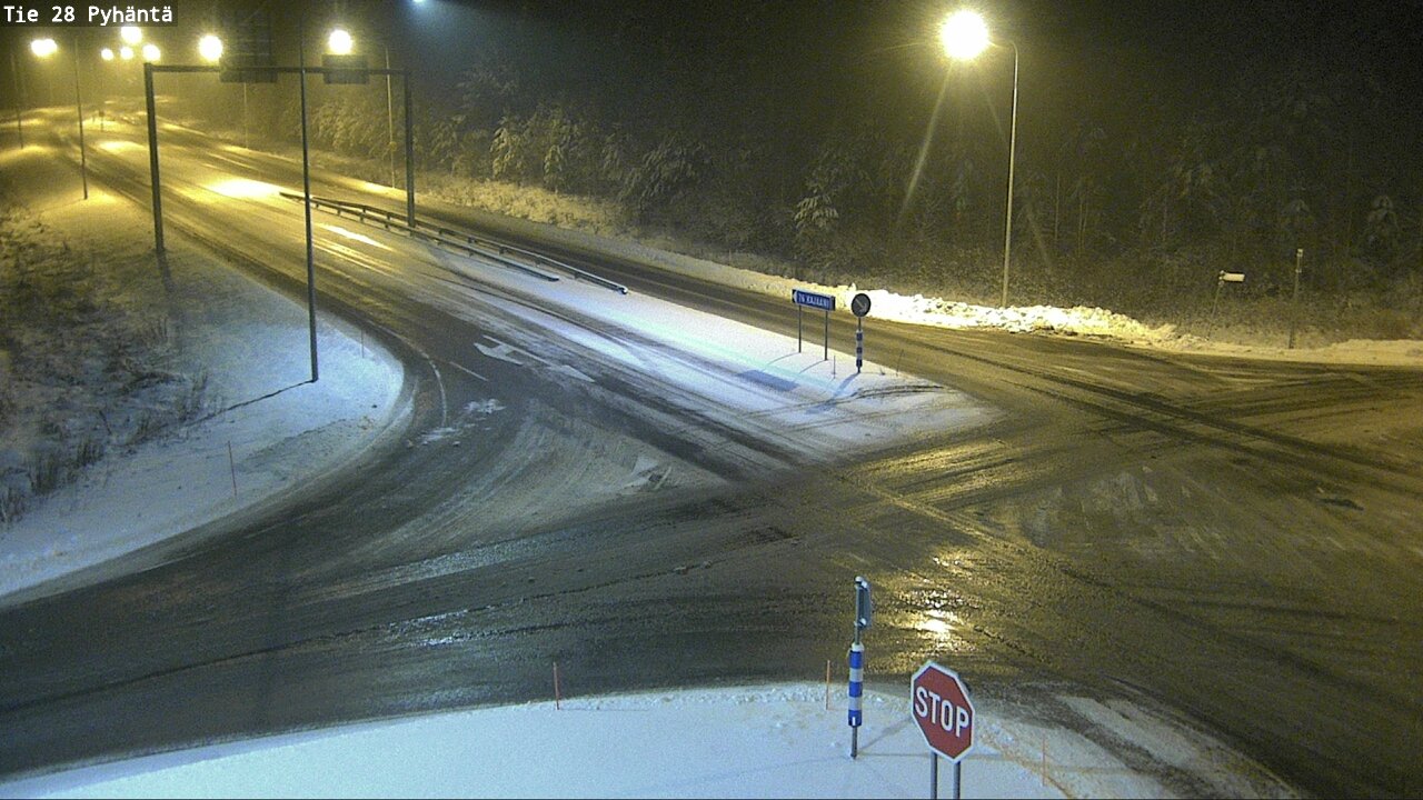 Kelikamerat Kuva Tie 28 Pyhäntä, Pyhäntä, Pohjois-Pohjanmaa