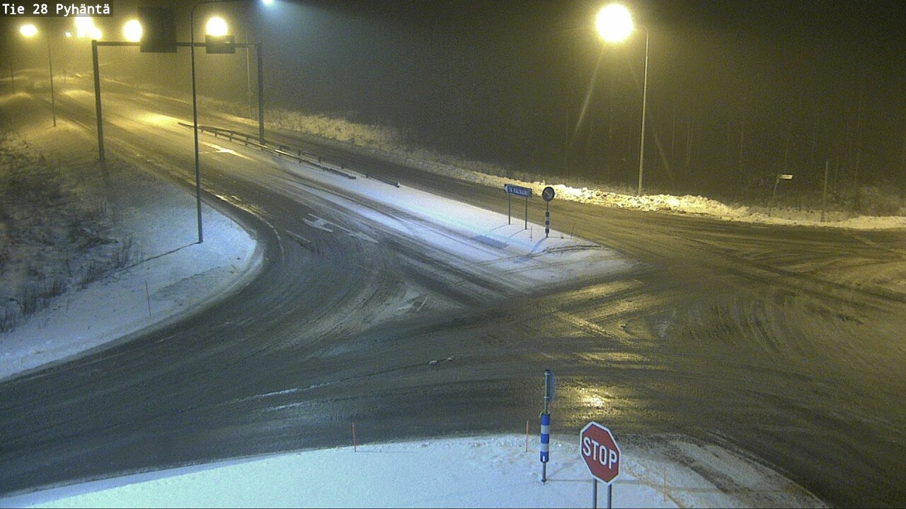 Kelikamerat Kuva Tie 28 Pyhäntä, Pyhäntä, Pohjois-Pohjanmaa