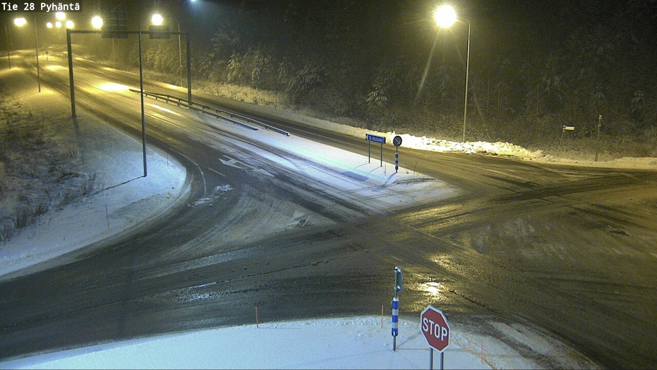 Kelikamerat Kuva Tie 28 Pyhäntä, Pyhäntä, Pohjois-Pohjanmaa