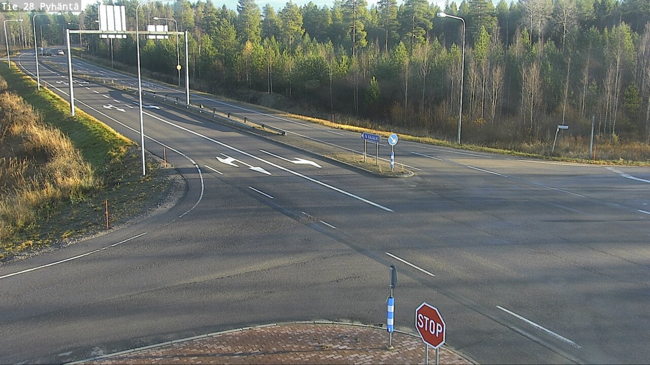 Kelikamerat Kuva Tie 28 Pyhäntä, Pyhäntä, Pohjois-Pohjanmaa