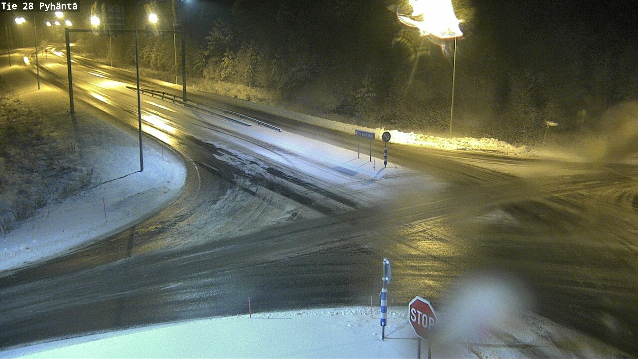 Kelikamerat Kuva Tie 28 Pyhäntä, Pyhäntä, Pohjois-Pohjanmaa