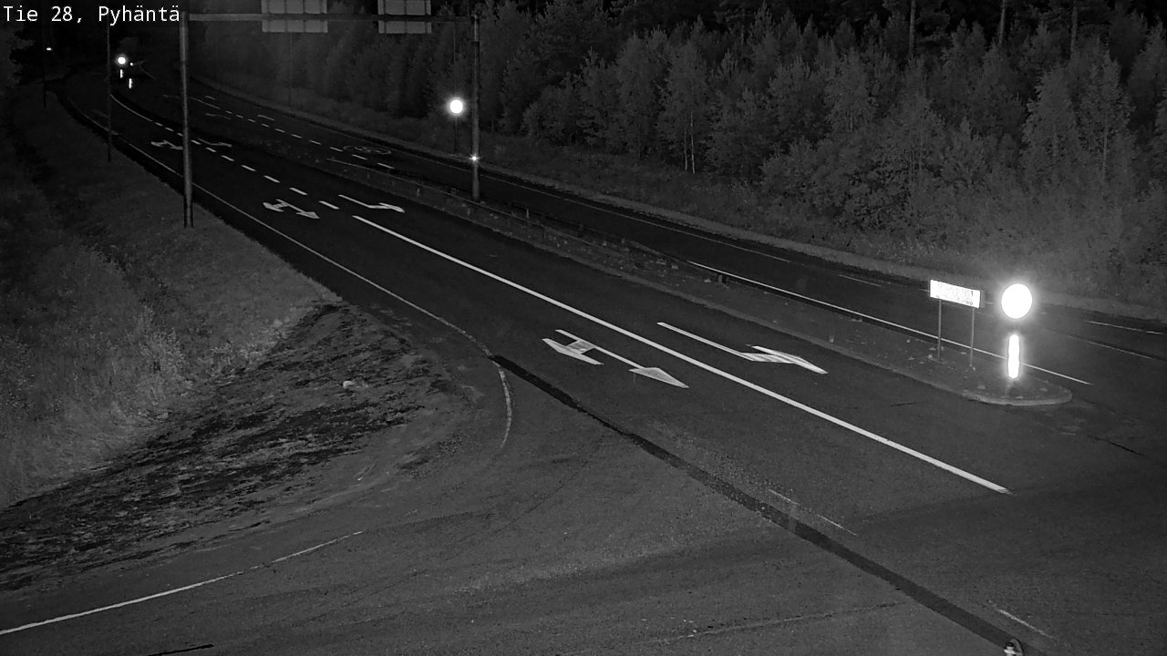 Kelikamerat Kuva Tie 28 Pyhäntä, Pyhäntä, Pohjois-Pohjanmaa