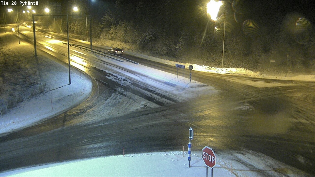Kelikamerat Kuva Tie 28 Pyhäntä, Pyhäntä, Pohjois-Pohjanmaa