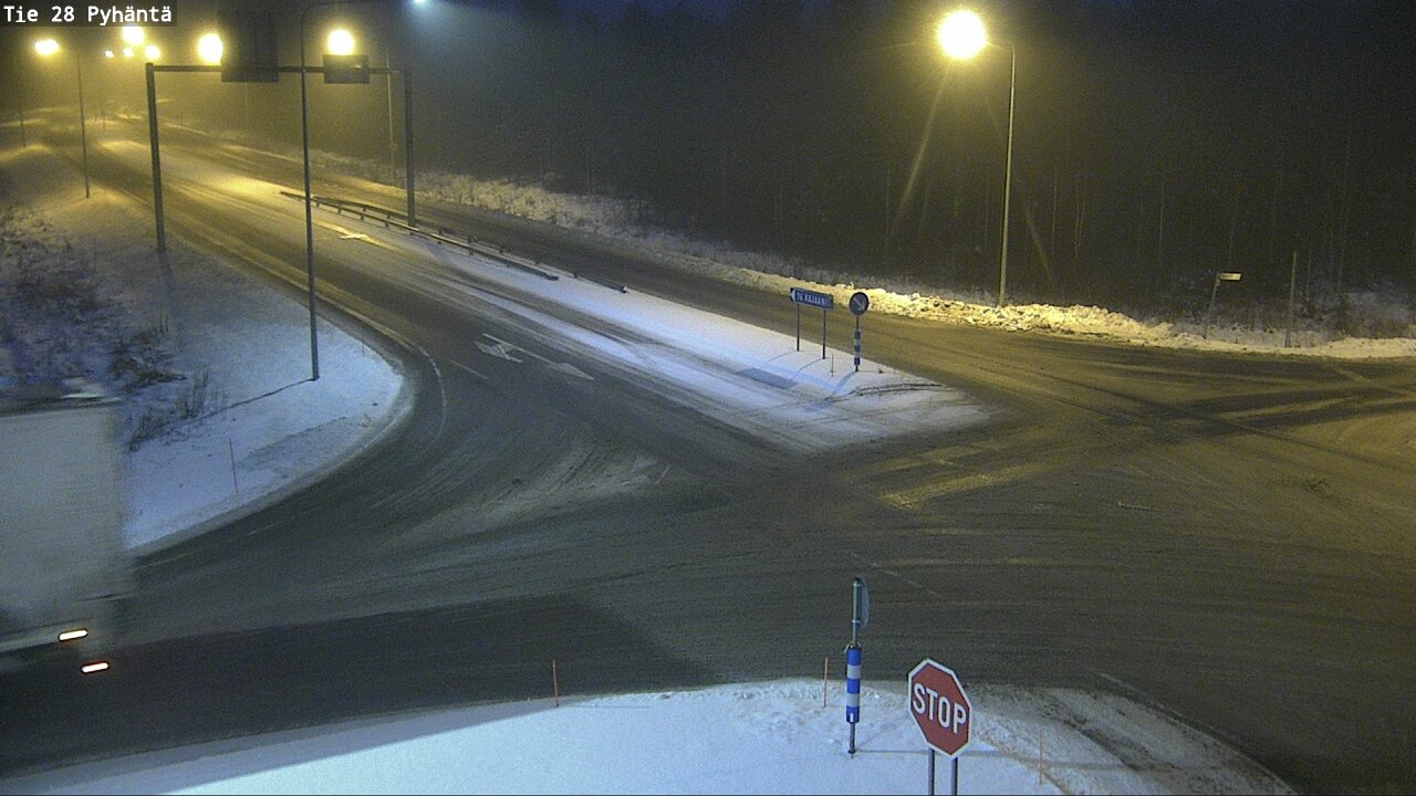 Kelikamerat Kuva Tie 28 Pyhäntä, Pyhäntä, Pohjois-Pohjanmaa