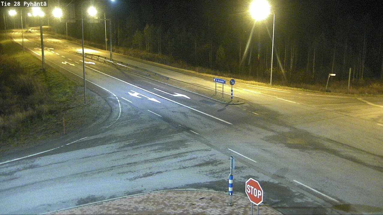 Kelikamerat Kuva Tie 28 Pyhäntä, Pyhäntä, Pohjois-Pohjanmaa