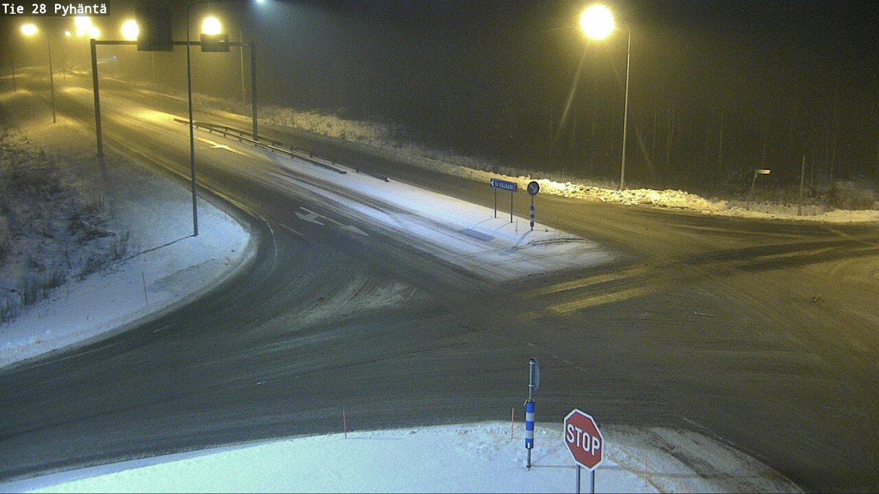 Kelikamerat Kuva Tie 28 Pyhäntä, Pyhäntä, Pohjois-Pohjanmaa