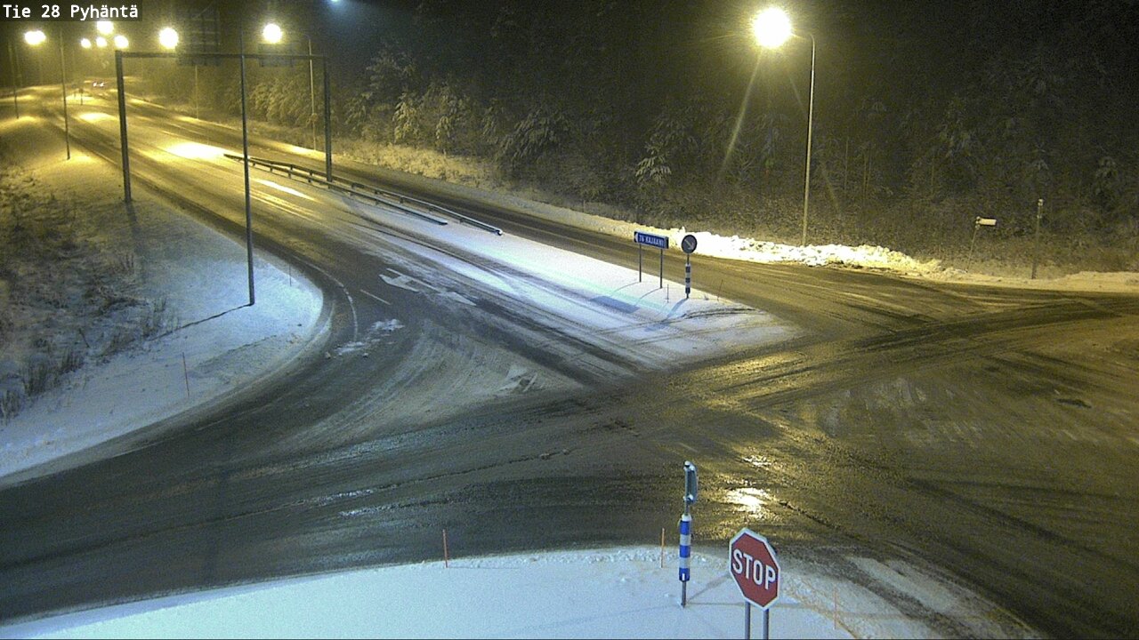 Kelikamerat Kuva Tie 28 Pyhäntä, Pyhäntä, Pohjois-Pohjanmaa