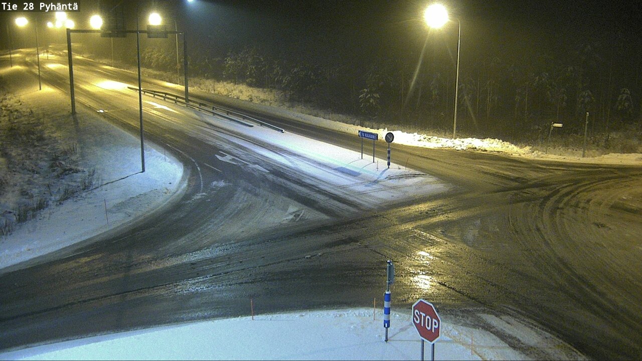 Kelikamerat Kuva Tie 28 Pyhäntä, Pyhäntä, Pohjois-Pohjanmaa
