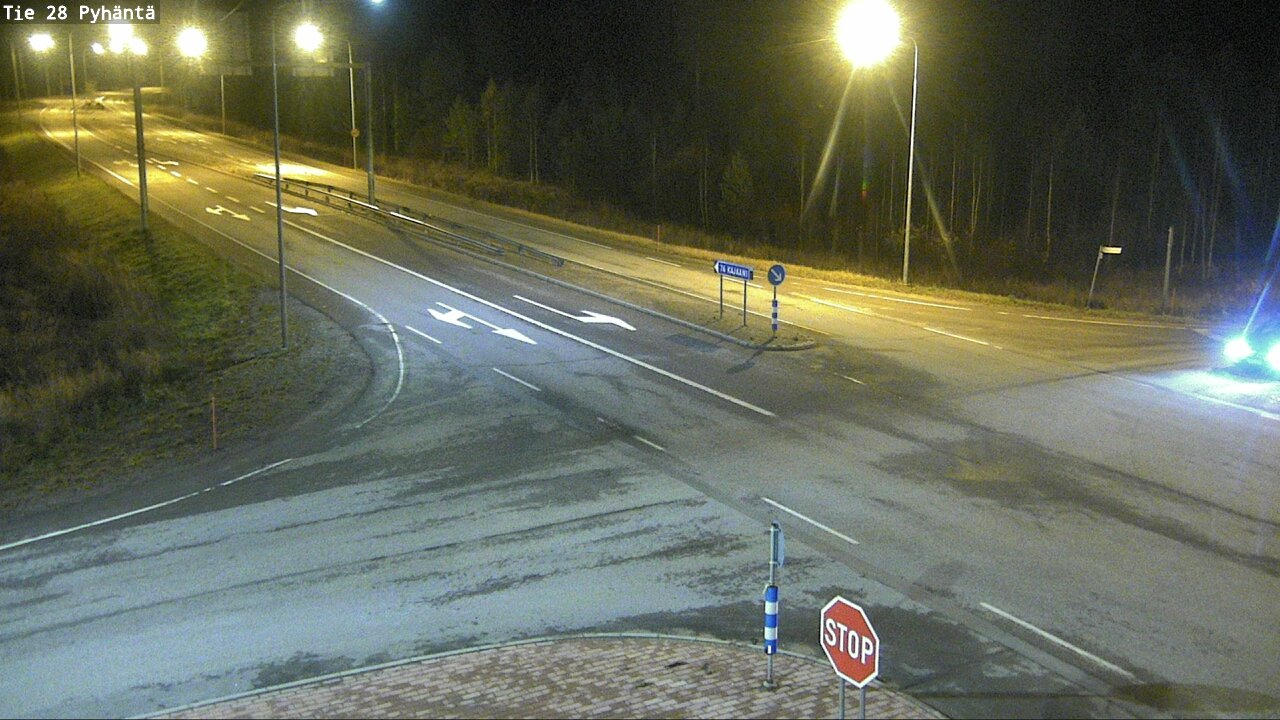 Kelikamerat Kuva Tie 28 Pyhäntä, Pyhäntä, Pohjois-Pohjanmaa