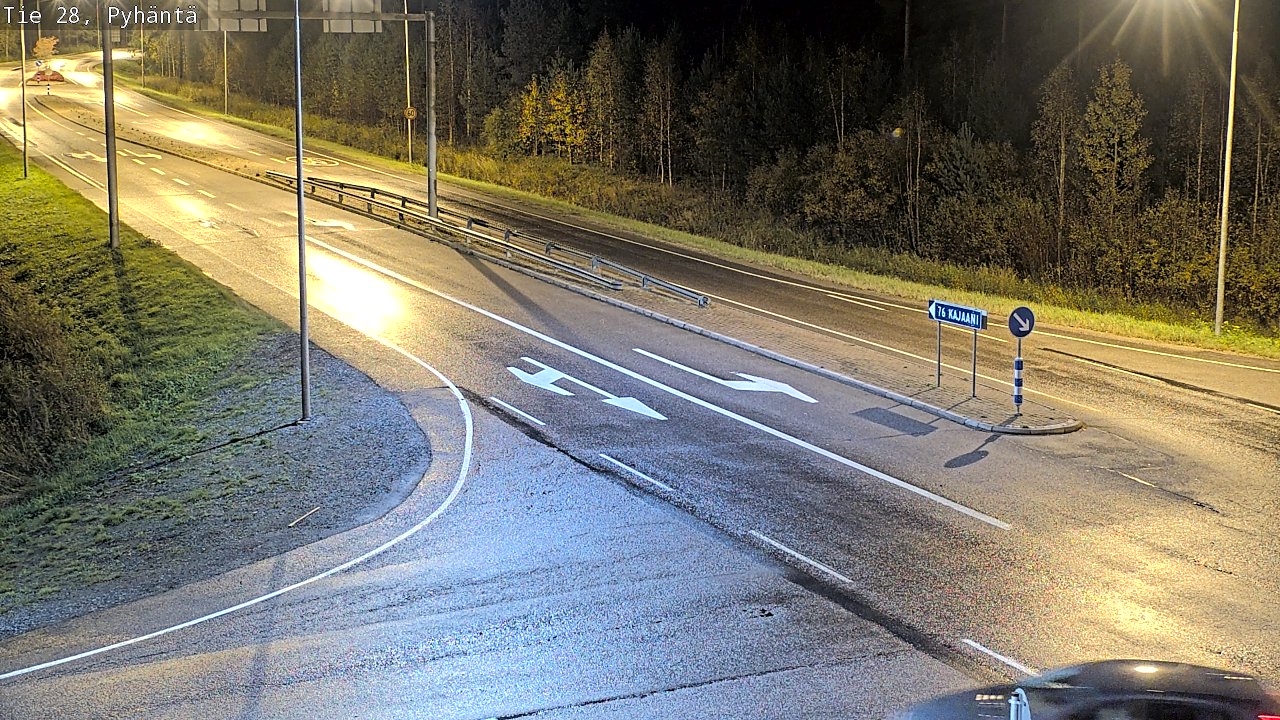 Kelikamerat Kuva Tie 28 Pyhäntä, Pyhäntä, Pohjois-Pohjanmaa