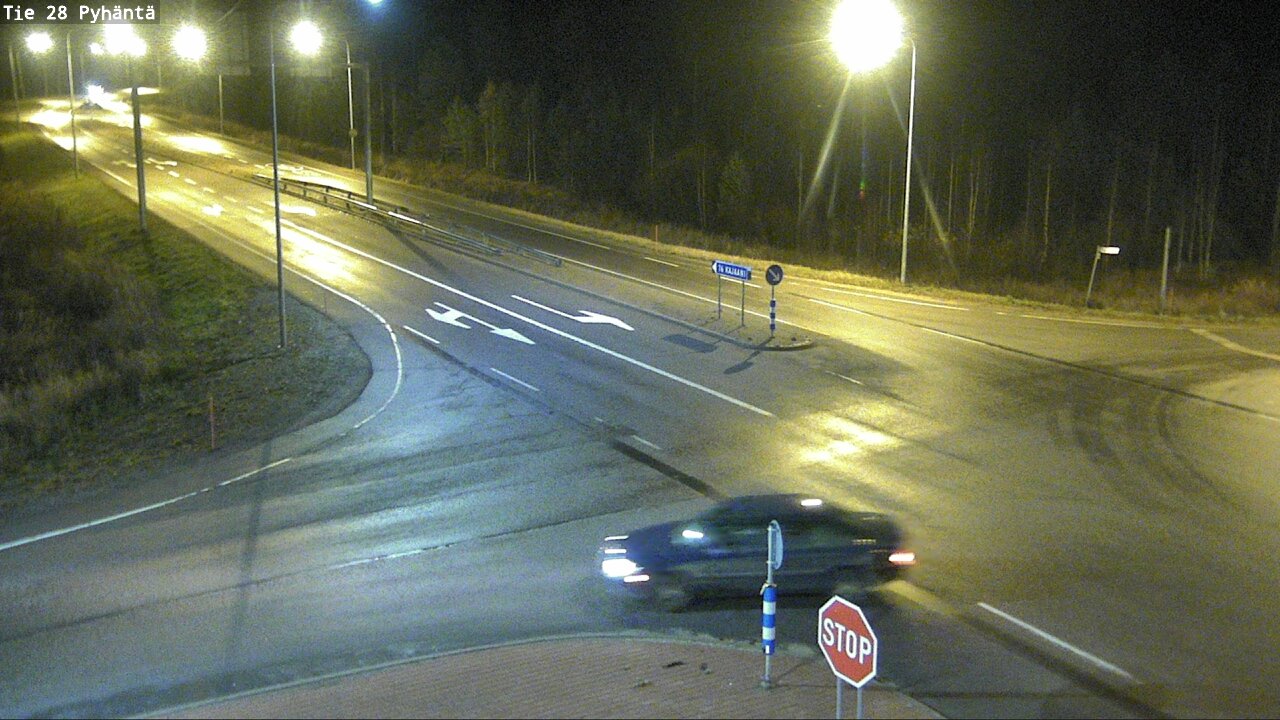 Kelikamerat Kuva Tie 28 Pyhäntä, Pyhäntä, Pohjois-Pohjanmaa