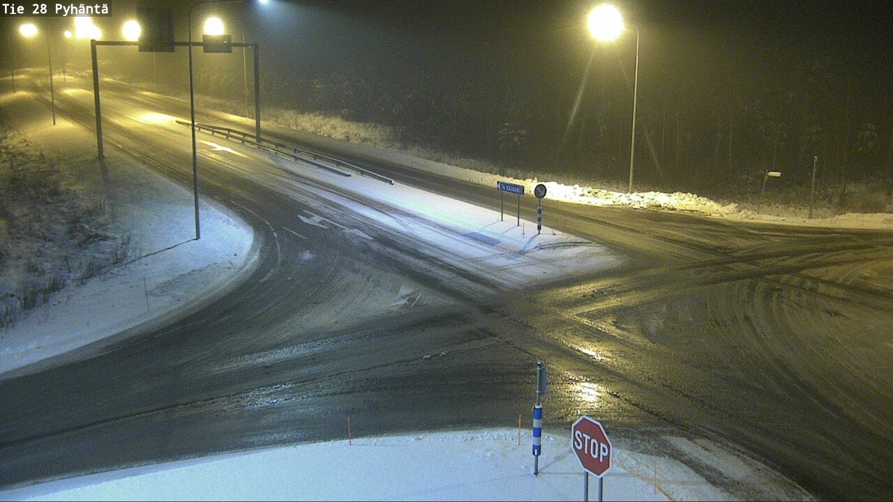 Kelikamerat Kuva Tie 28 Pyhäntä, Pyhäntä, Pohjois-Pohjanmaa