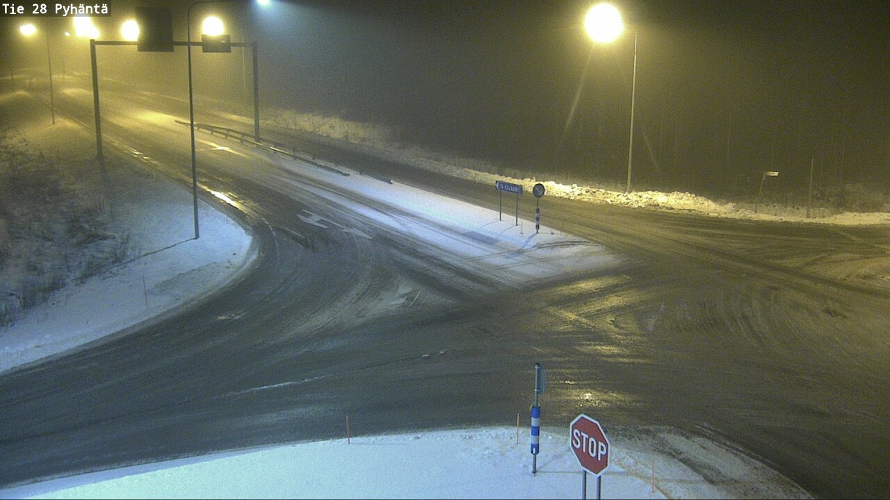 Kelikamerat Kuva Tie 28 Pyhäntä, Pyhäntä, Pohjois-Pohjanmaa