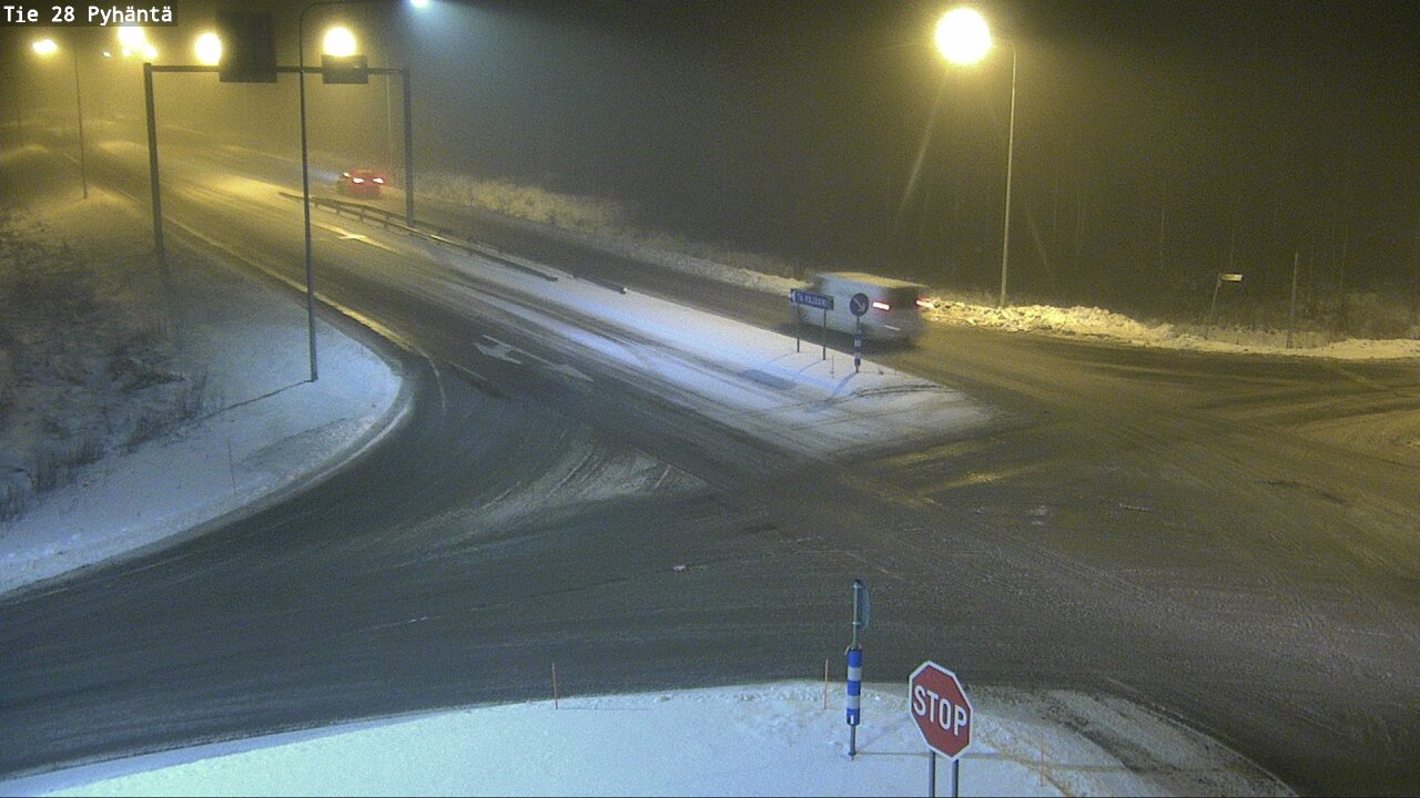 Kelikamerat Kuva Tie 28 Pyhäntä, Pyhäntä, Pohjois-Pohjanmaa