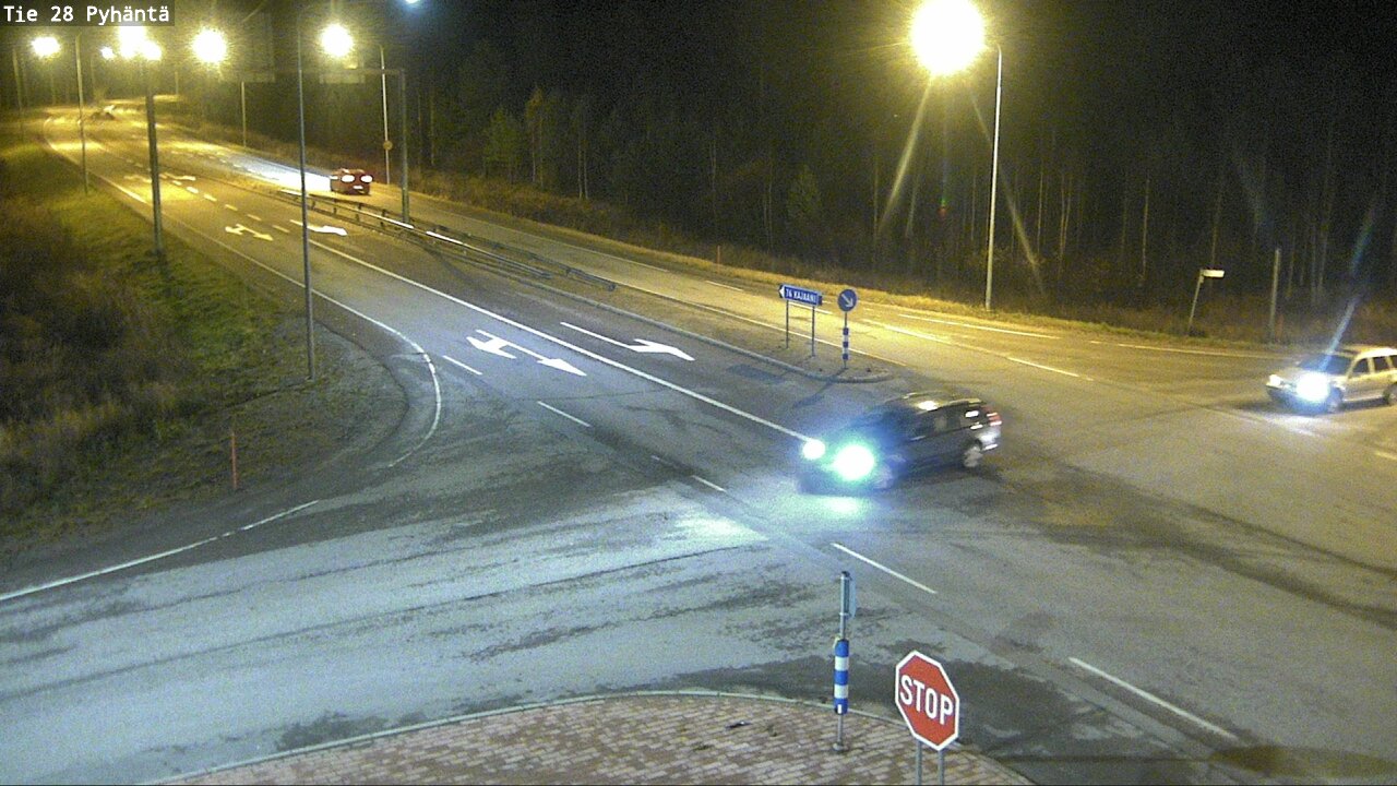 Kelikamerat Kuva Tie 28 Pyhäntä, Pyhäntä, Pohjois-Pohjanmaa