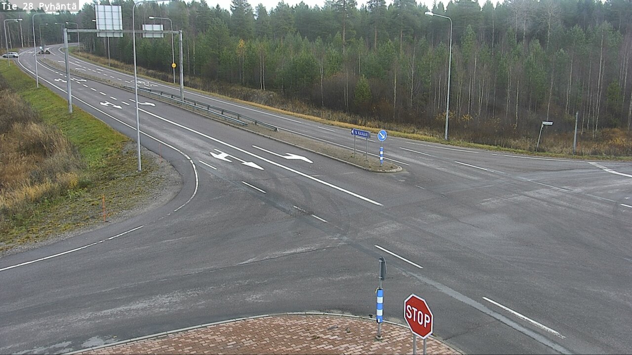 Kelikamerat Kuva Tie 28 Pyhäntä, Pyhäntä, Pohjois-Pohjanmaa