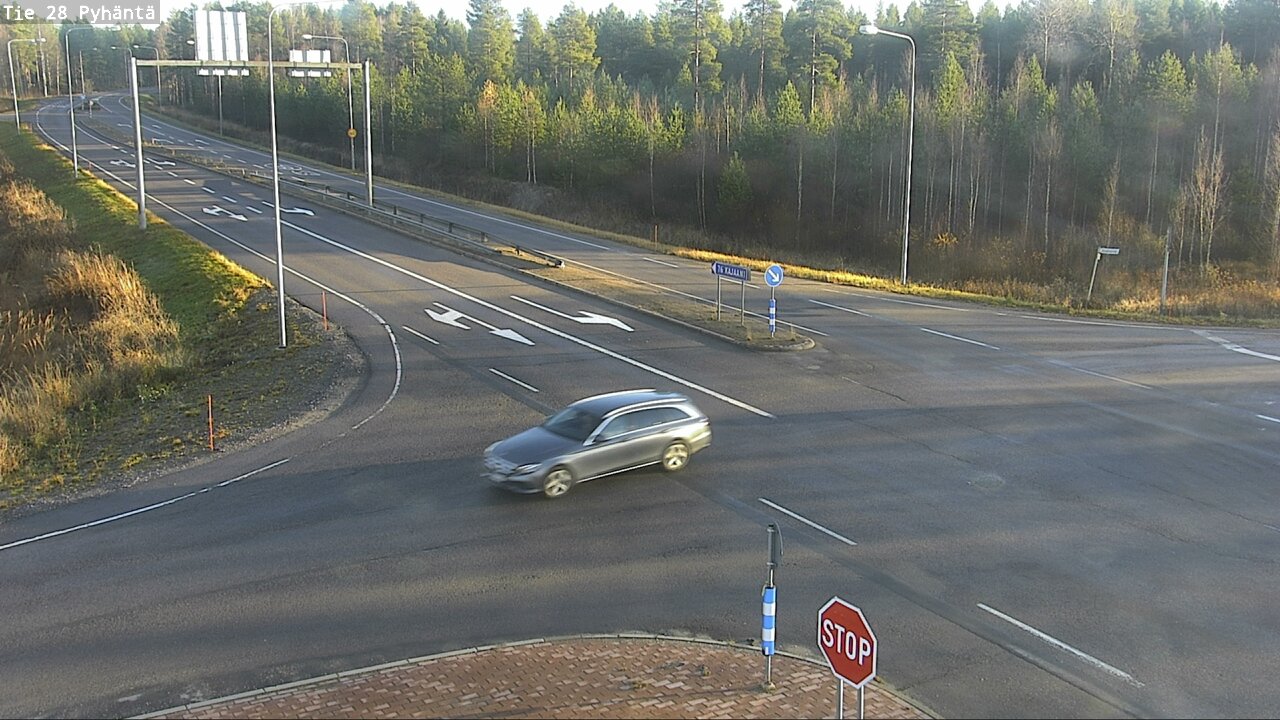 Kelikamerat Kuva Tie 28 Pyhäntä, Pyhäntä, Pohjois-Pohjanmaa