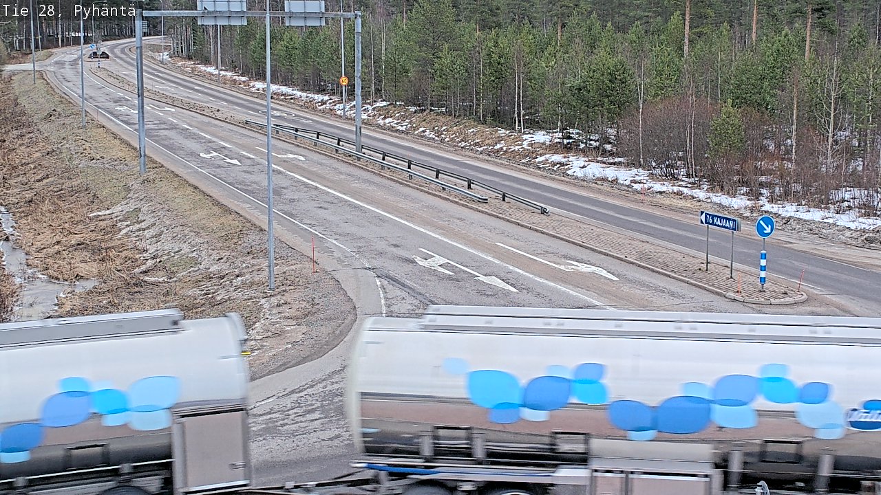 Kelikamerat Kuva Tie 28 Pyhäntä, Pyhäntä, Pohjois-Pohjanmaa