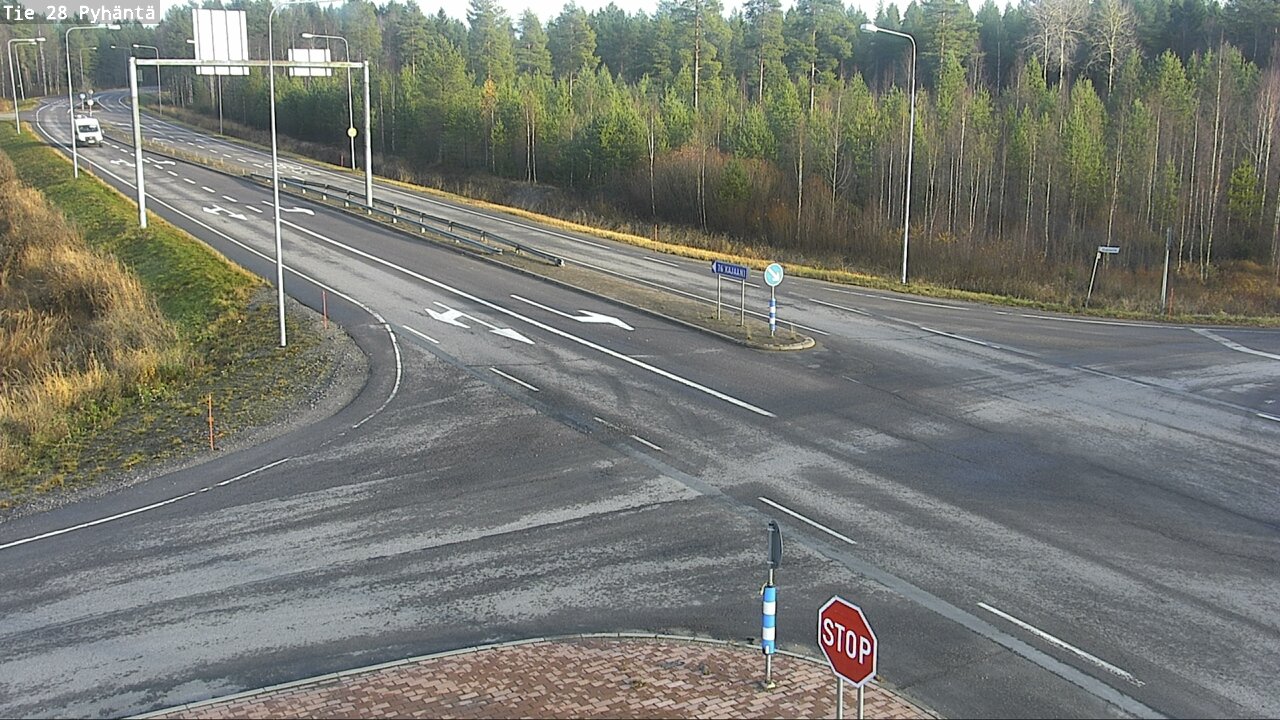 Kelikamerat Kuva Tie 28 Pyhäntä, Pyhäntä, Pohjois-Pohjanmaa